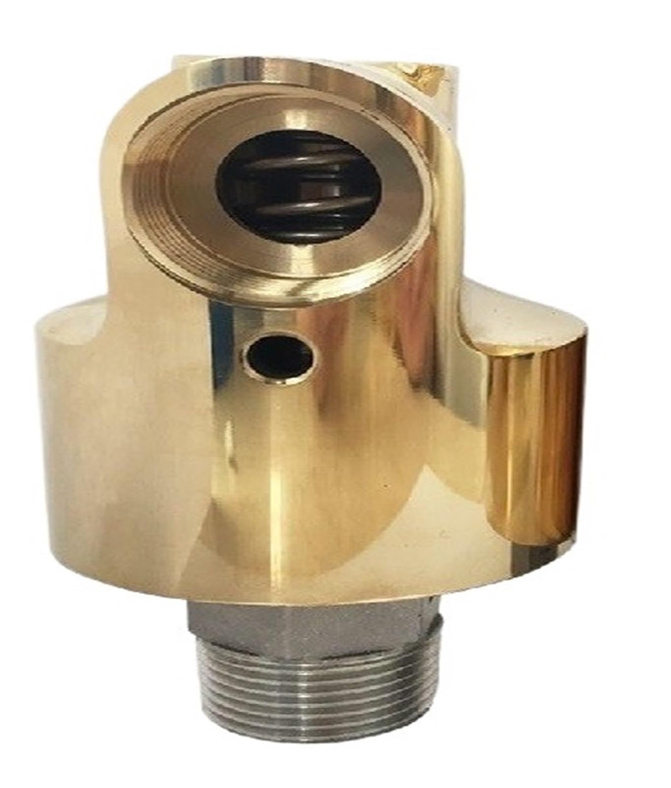 Eyjoutxgg Hd10 Dn10 3/8 Inch Rotating Joint 360 Rotary Joint Water Air Oil Swivel Coupling Spray Universal Connector Brass Rotation Union(Left Thread)