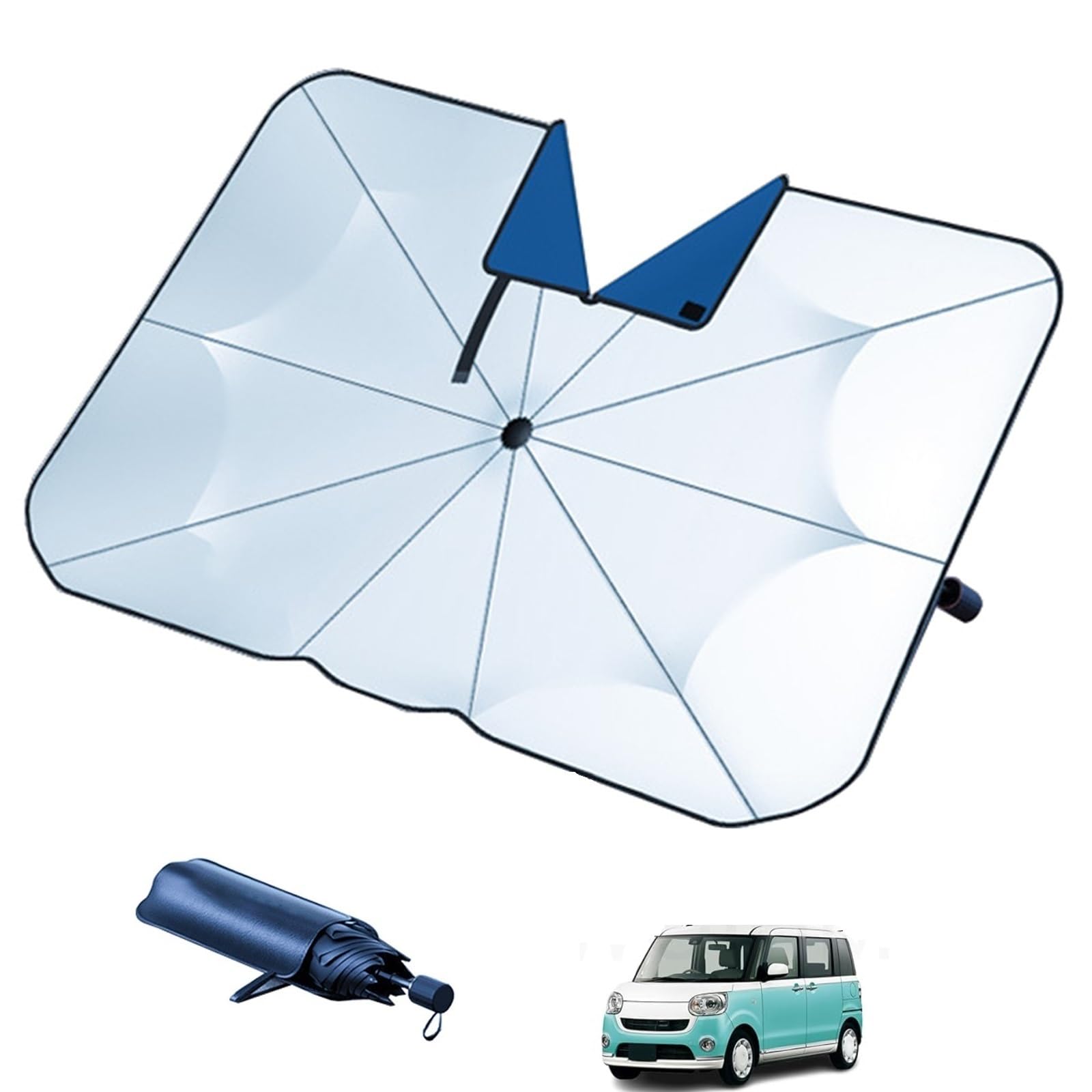 Amazon | 車 サンシェード ダイハツムーヴキャンバス 初代 LA800