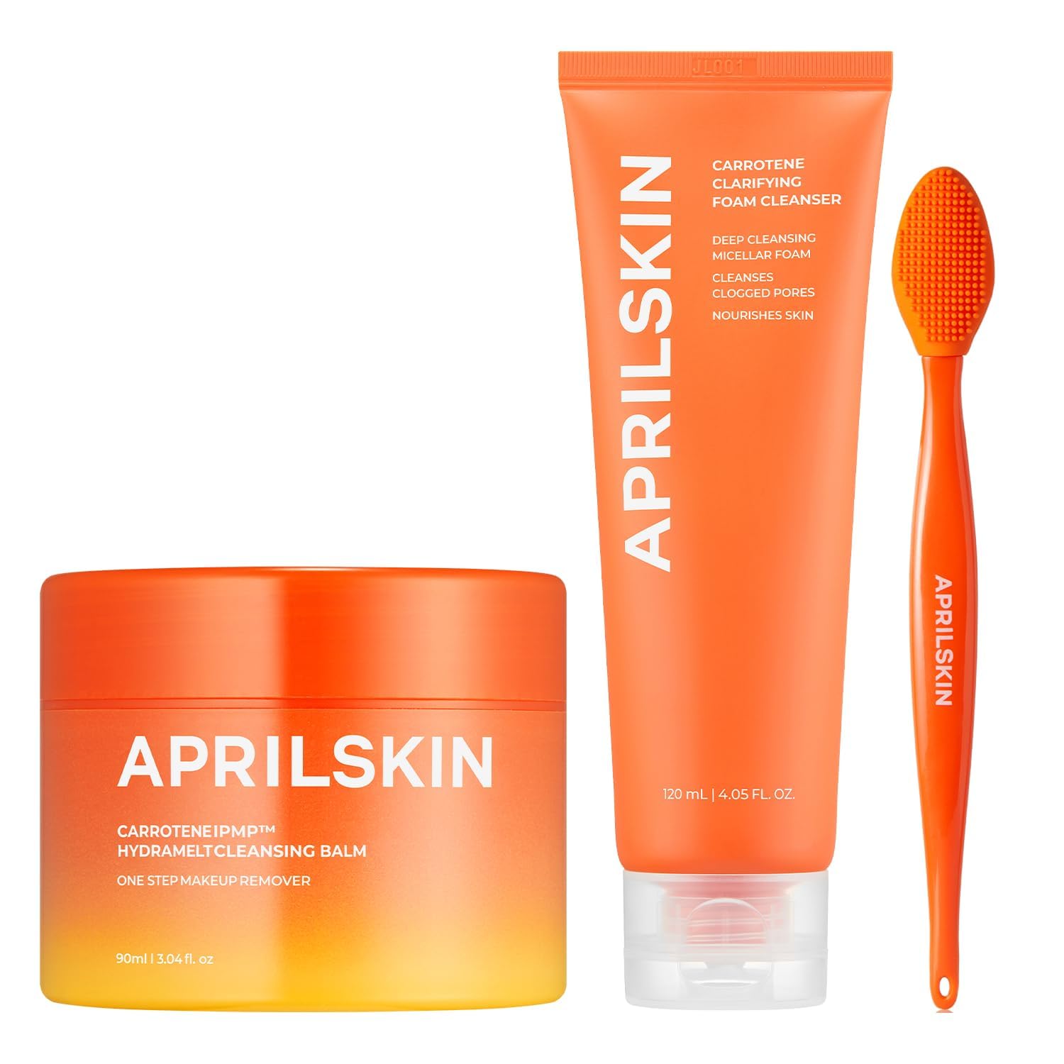Amazon.com: APRILSKIN Carrotene Double Cleansing Duo for Blackhead