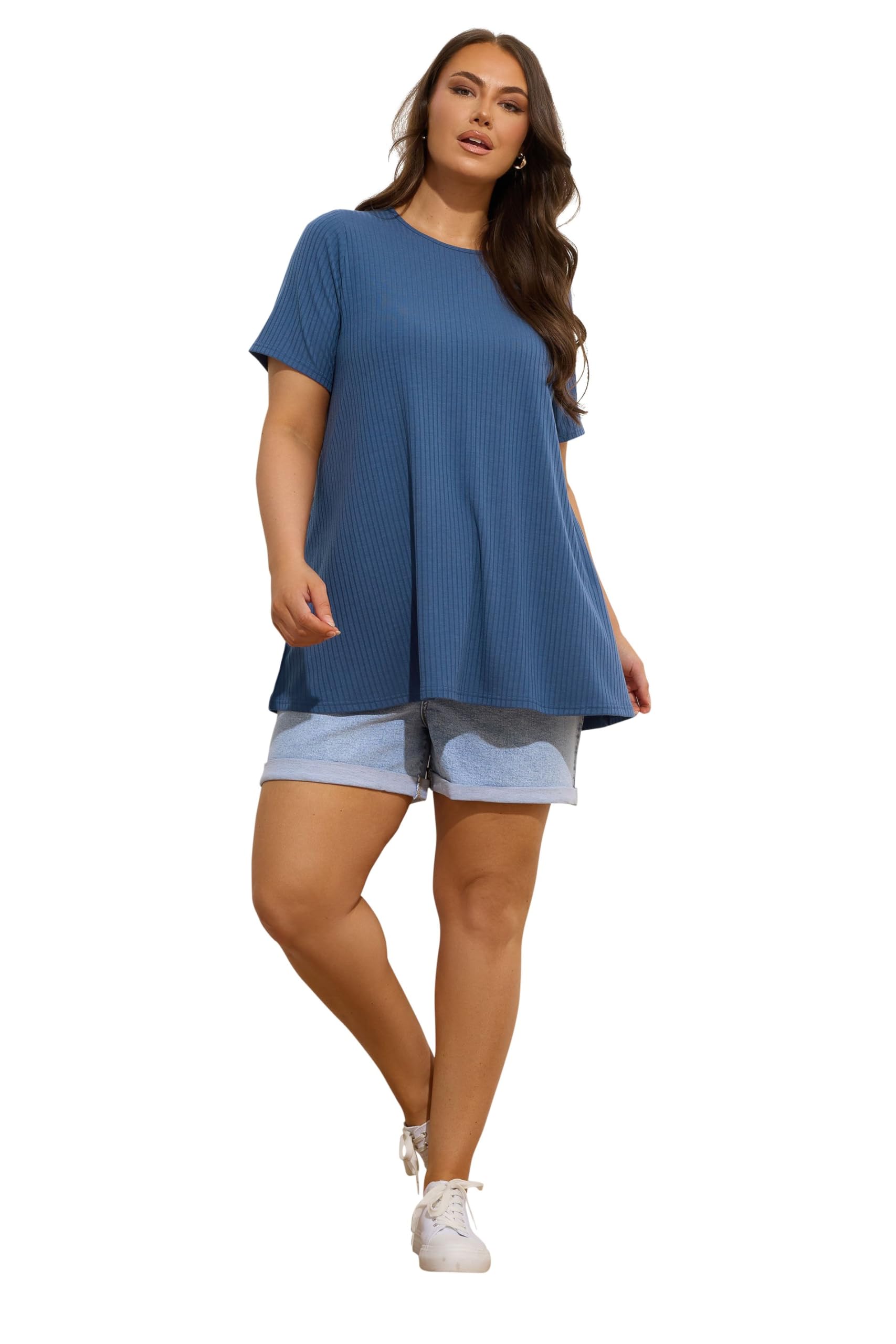 Ribbed Swing Top