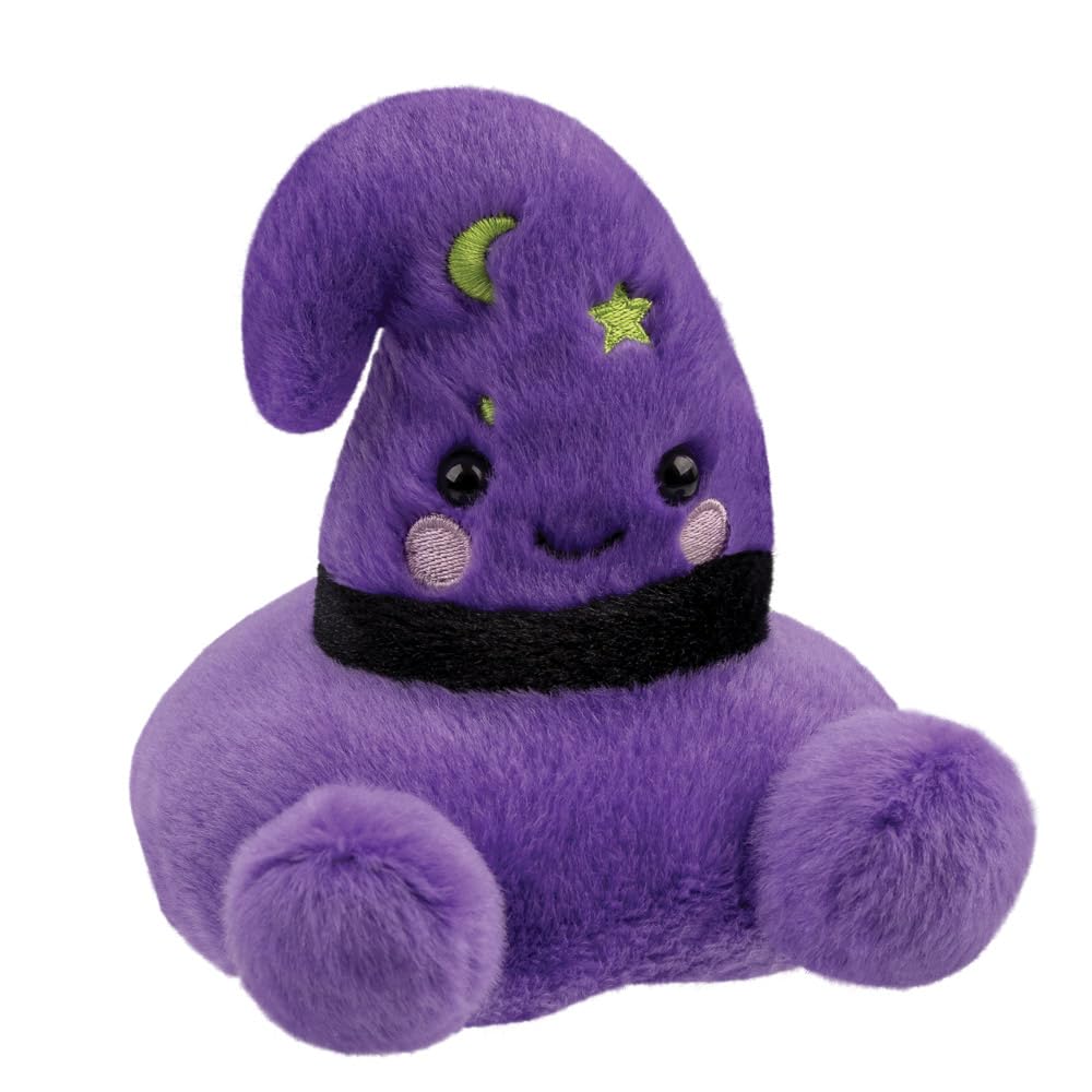 Aurora, 61601, Palm Pals Willow Witches Hat 5In, Soft Toy, Purple