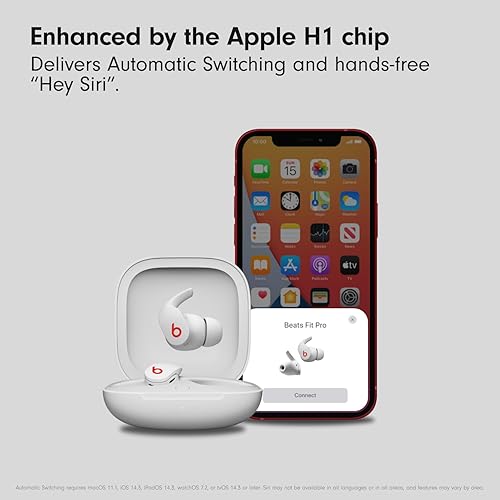 Miniatura 17 de Beats Fit Pro - Auriculares inalámbricos con cancelación de ruido, chip H1 de audífonos de Apple, compatibles con Apple y Android, con Bluetooth