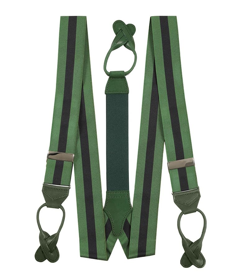 Image of Oliver Wicks Albert Thurston Suspenders for Men, Handmade in England, Premium Quality