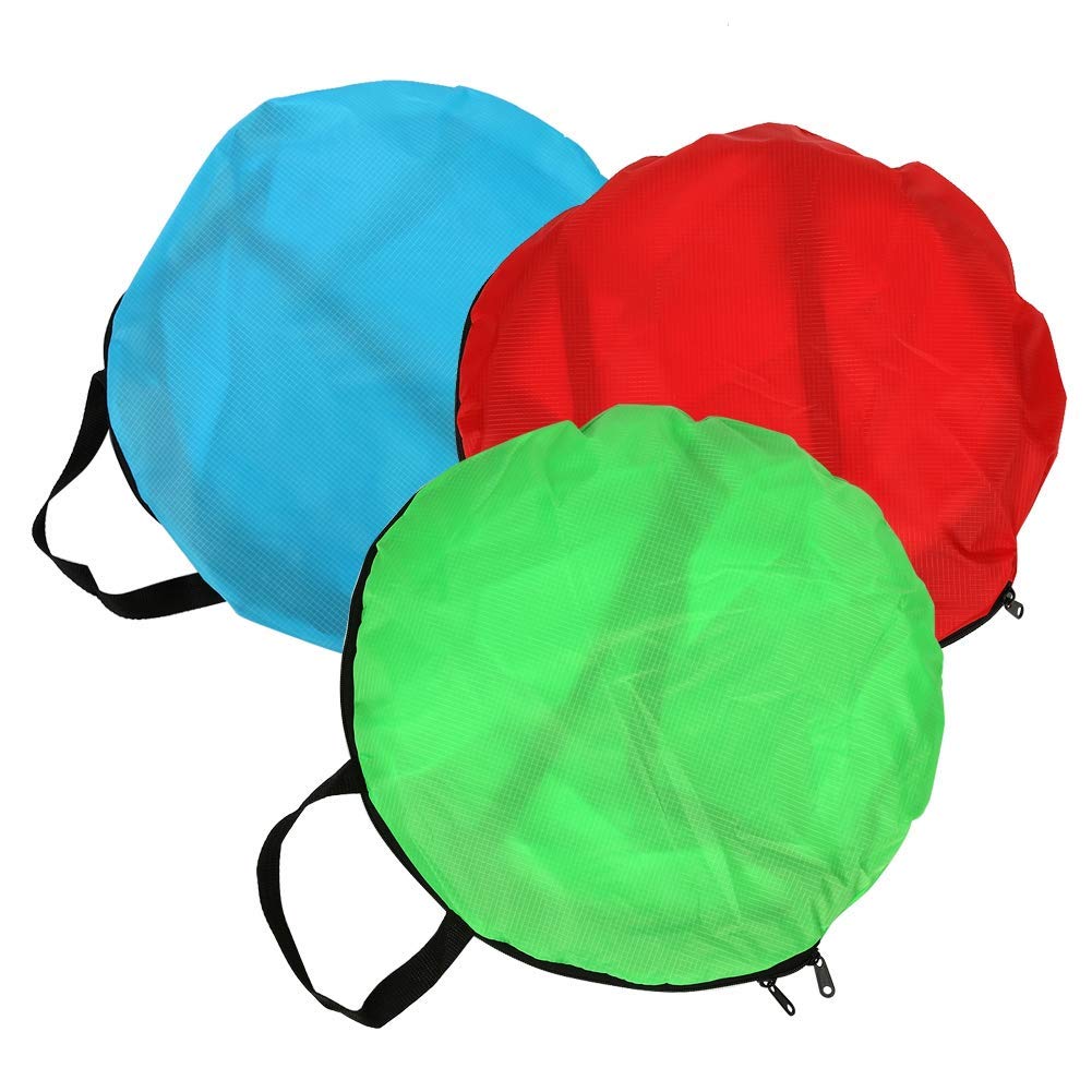 Dilwe - Vela Plegable para Kayak, 3 Colores, portátil, 108 cm, con Bolsa de Almacenamiento y Ventana Transparente, Apto para canoas de Kayak y Barcos hinchables