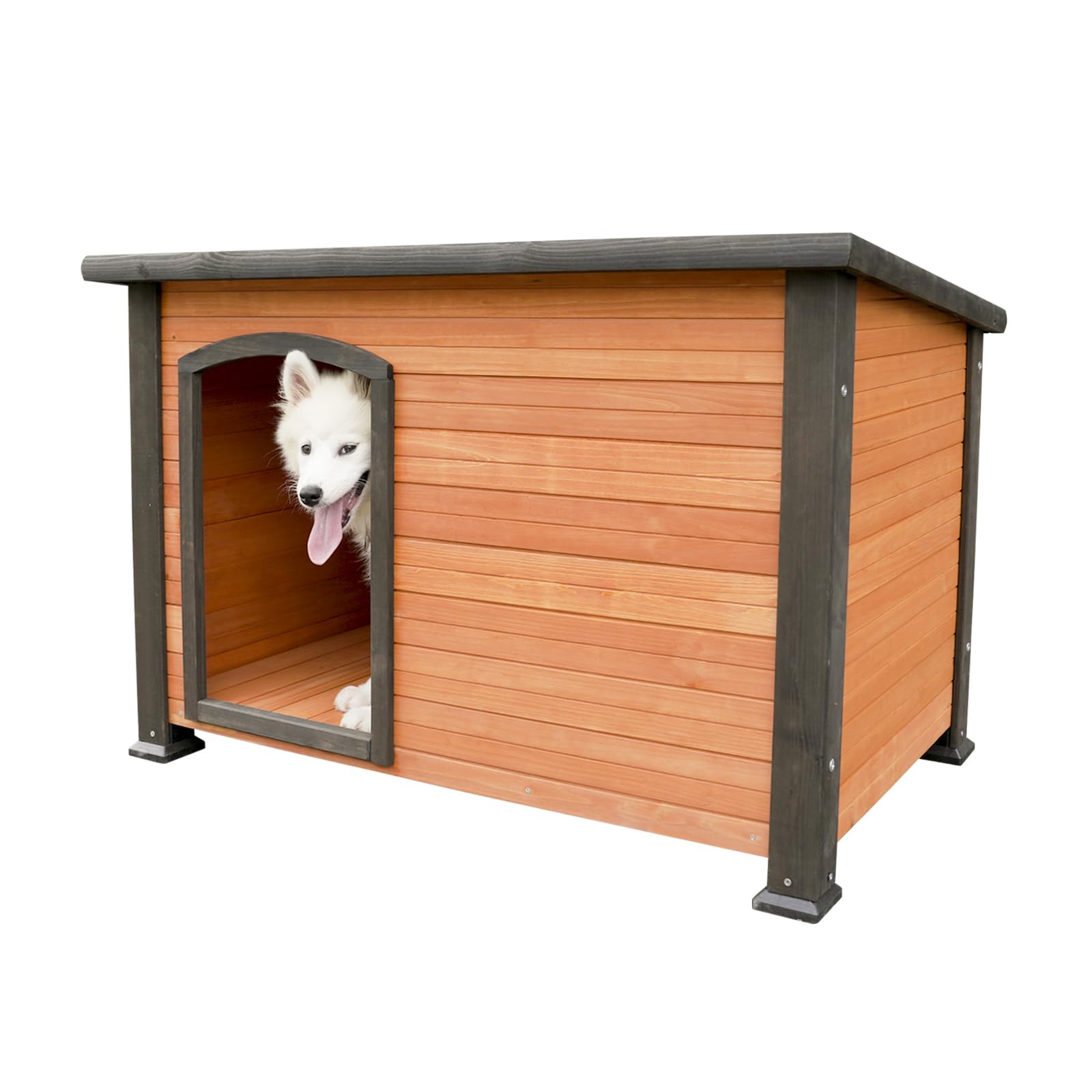 木製犬小屋 焼杉使用 犬小屋 木製 - 犬小屋製作工房Kの犬小屋ブログ