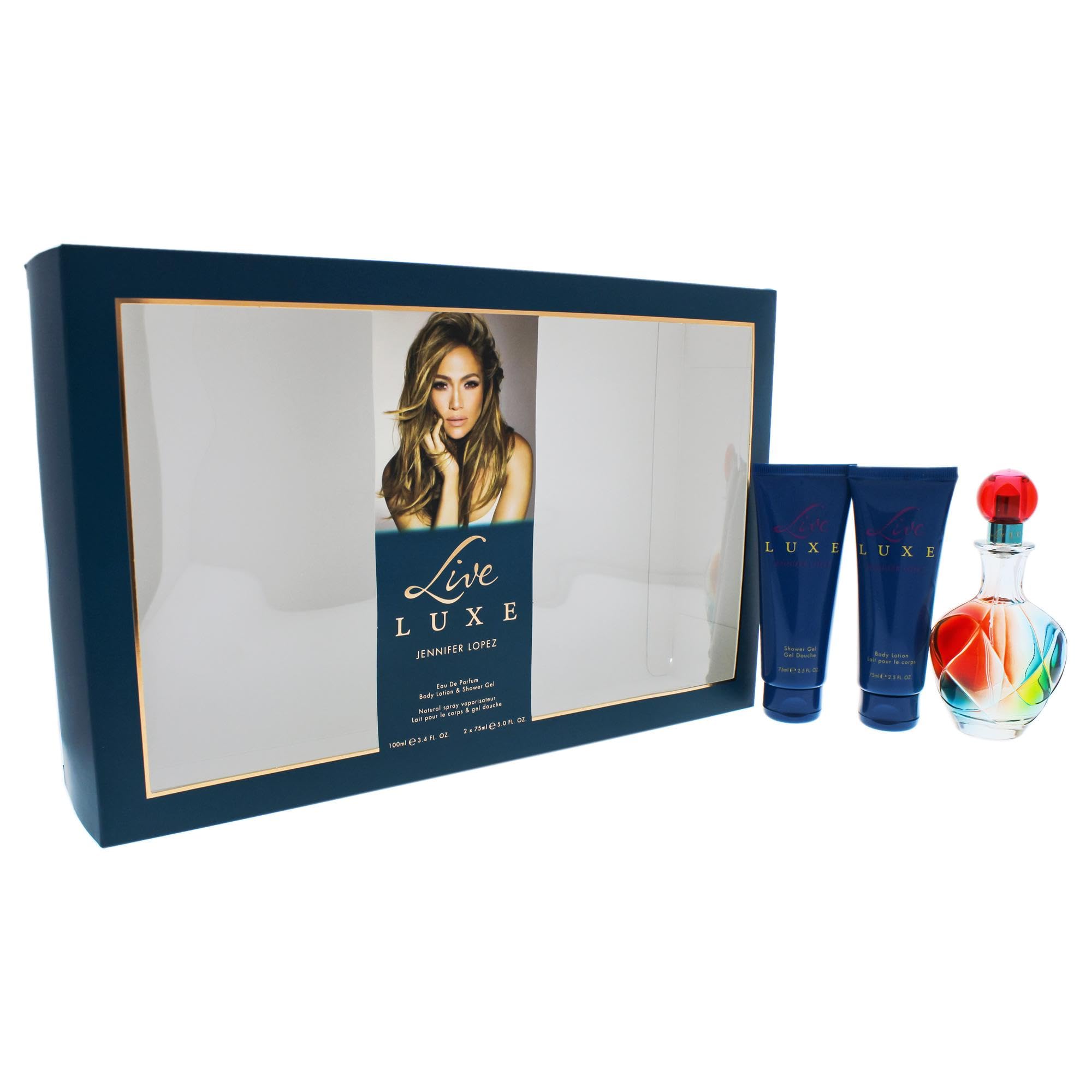 Jennifer Lopez Live Luxe Women's Fragrance Gift Set, 3-Piece