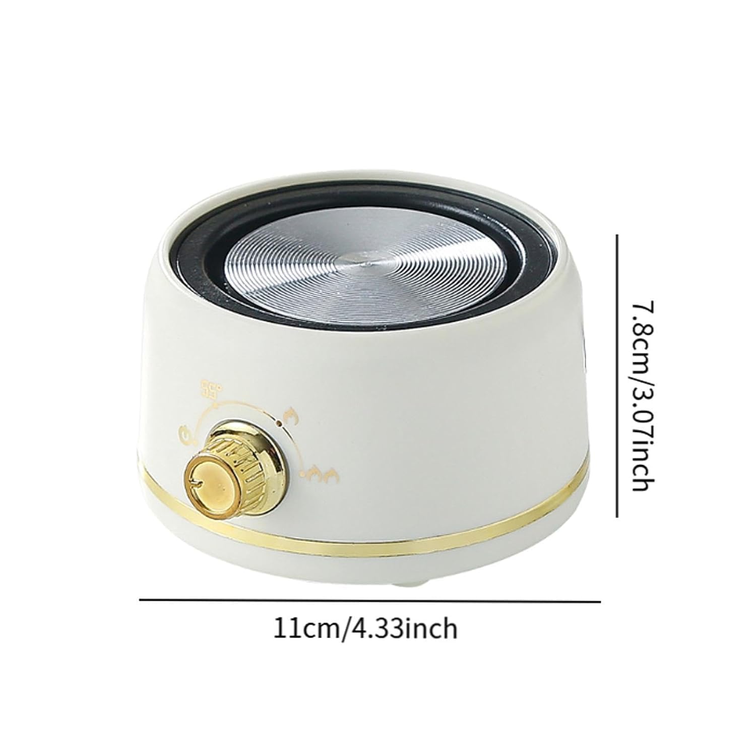 Cloudsell Wax Melter for Candle Making with 500ml SS Pouring Pot and Spoon Warmer Melts Wax Melting Machine Electric Wax Heater Portable Perfect for Begginers & Workshop 4