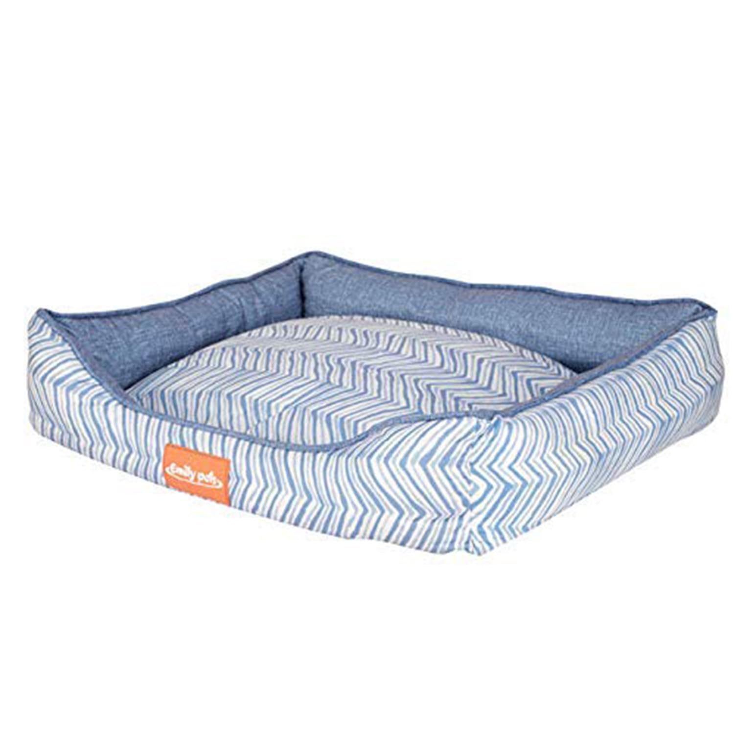 emily pets Soft Rectangle Simple Sleeper Self Warming Cute Calming Cat Bed for Cats and Dog (Size: Small, Color: Blue) (B08SBZXXD8) Amazon Price History, Amazon Price Tracker
