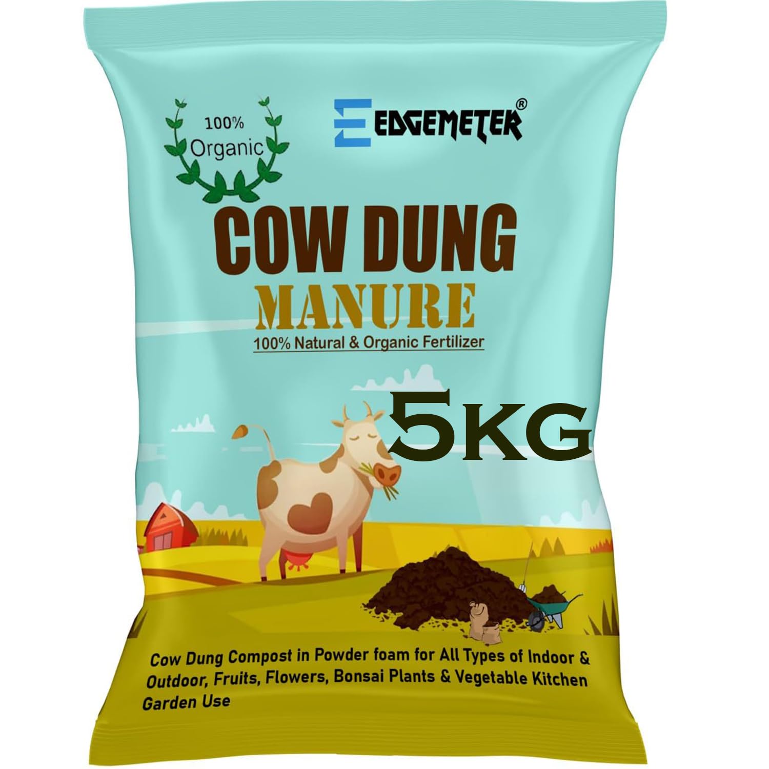 See full amazon price history chart for EDGEMETER Cow Dung Manure for Plants - 5 Kg | Fertilizer for plants | Manure for home gardening EDGEMETER Cow Dung Manure for Plants - 5 Kg | Fertilizer for plants | Manure for home gardening (B0D2SM21TW) Amazon Price History, Amazon Price Tracker