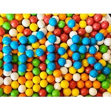 Bubblegum Balls Sweet Bags, Tutti Frutti Flavor, 1KG, Multicoloured, Party Sweets, Retro Candy, Bulk Sweets