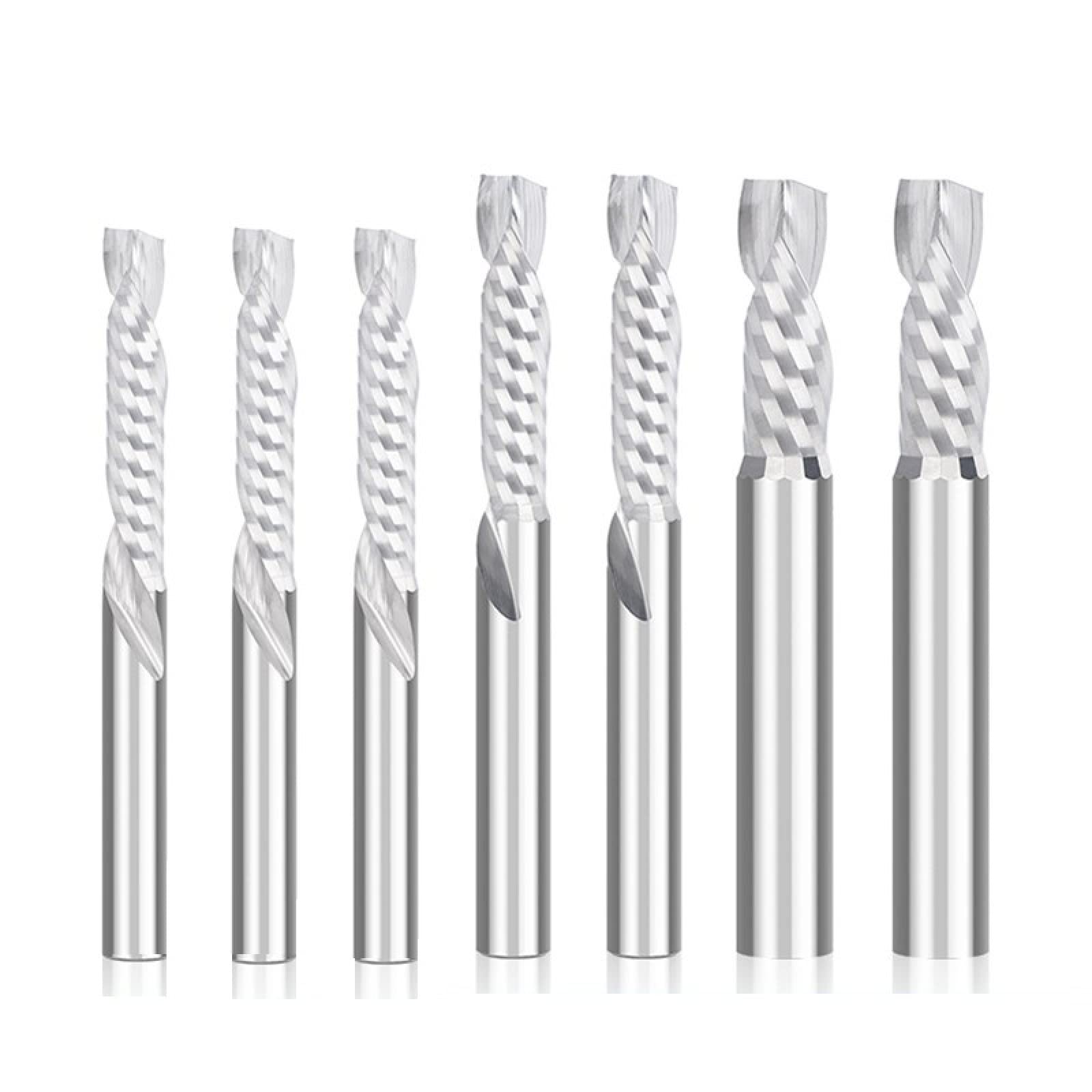 2.5mm Dia. × 50mm OAL 3 Flute 30 Helix Firex Carbide End Mill (Pack of 1)