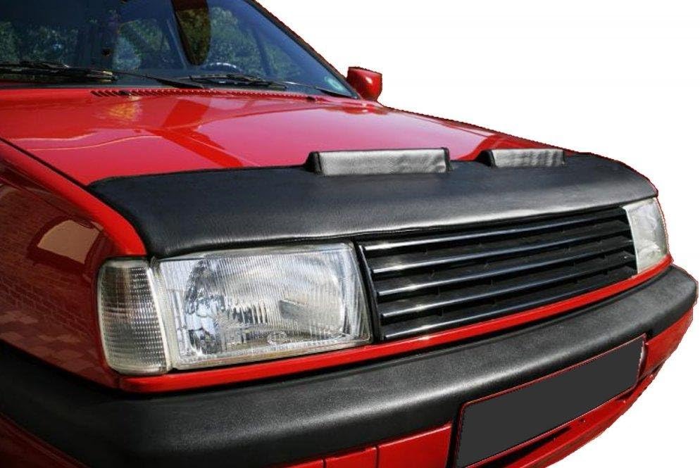 Hood Bra Front End Nose Mask Compatible with VW Volkswagen Polo 86C 2F Bonnet Bra STONEGUARD Protector Tuning