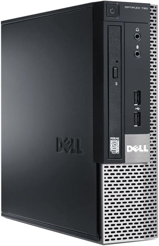PC Dell Optiplex 790 USFF Reconditionné - I5-2400, 8 Go RAM, 500 Go HDD, WiFi