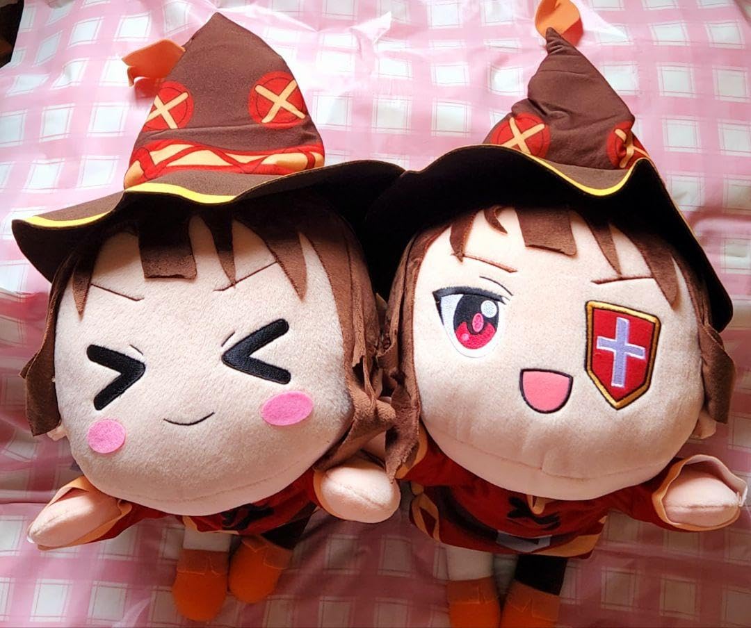 このすば メガジャンボ寝そべりぬいぐるみ めぐみん 2種セット Amazon.co.jp: このすば メガジャンボ寝そべりぬいぐるみ めぐみ