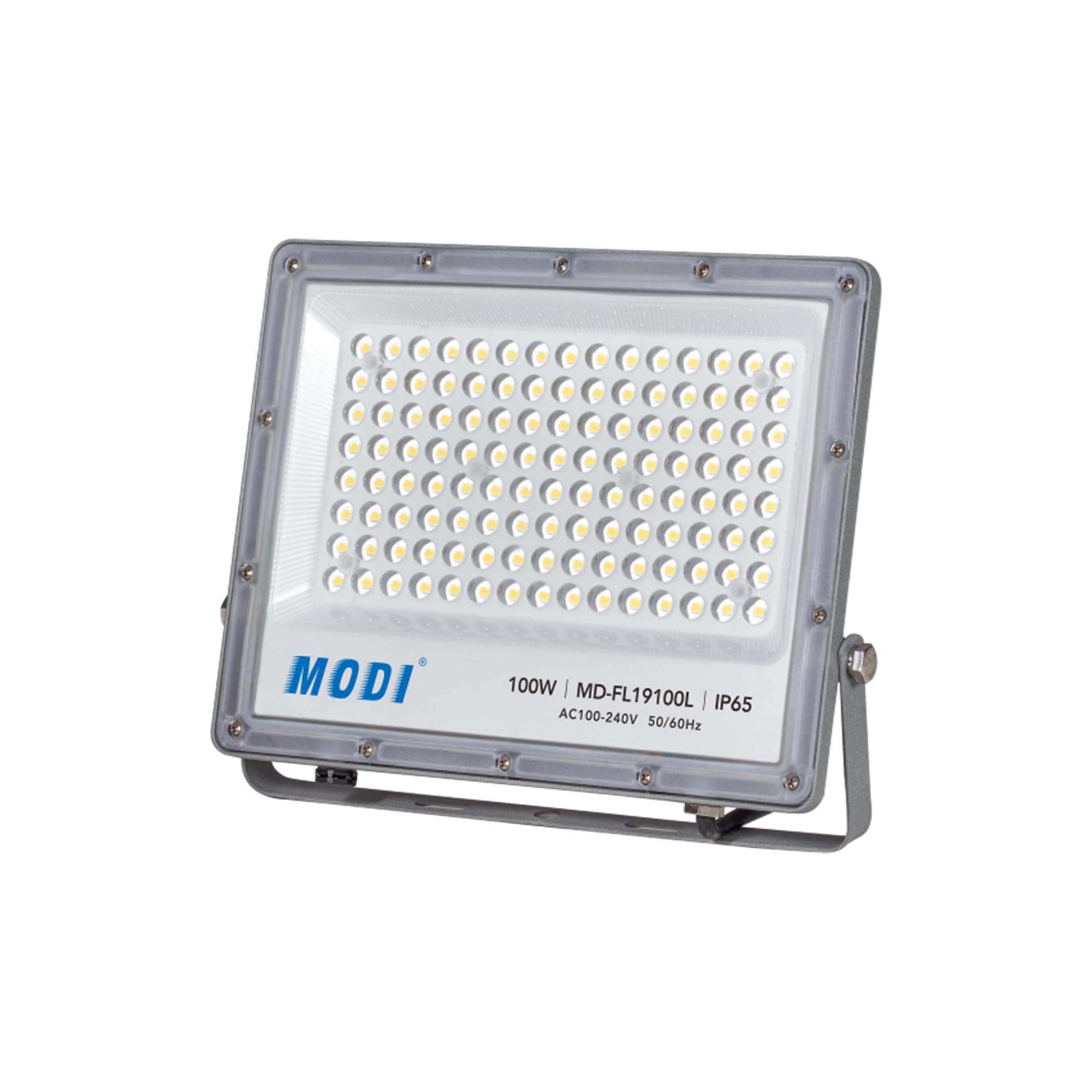 V.MAX MODI 290x228x26mm IP65 SMD LED Flood Light - Warm White,100W | 12000Lm Waterproof Outdoor LED Light | Super Bright ExteriorLandscape Light for Yard, Stadium, Playground, Lawn