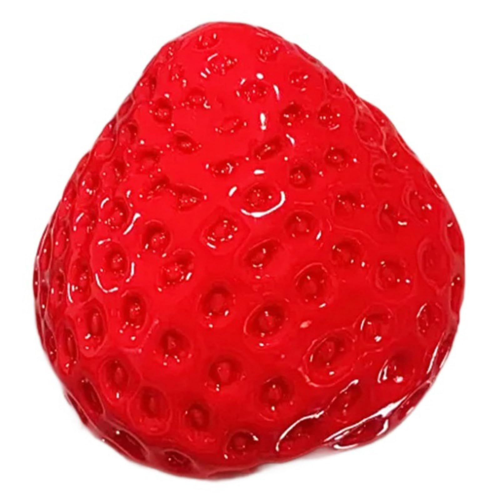 CHICTRY Strawberry Taba Squishy Toys, Squishies Fidget Toys Kawaii Squeeze Toys for Adults Red One Size
