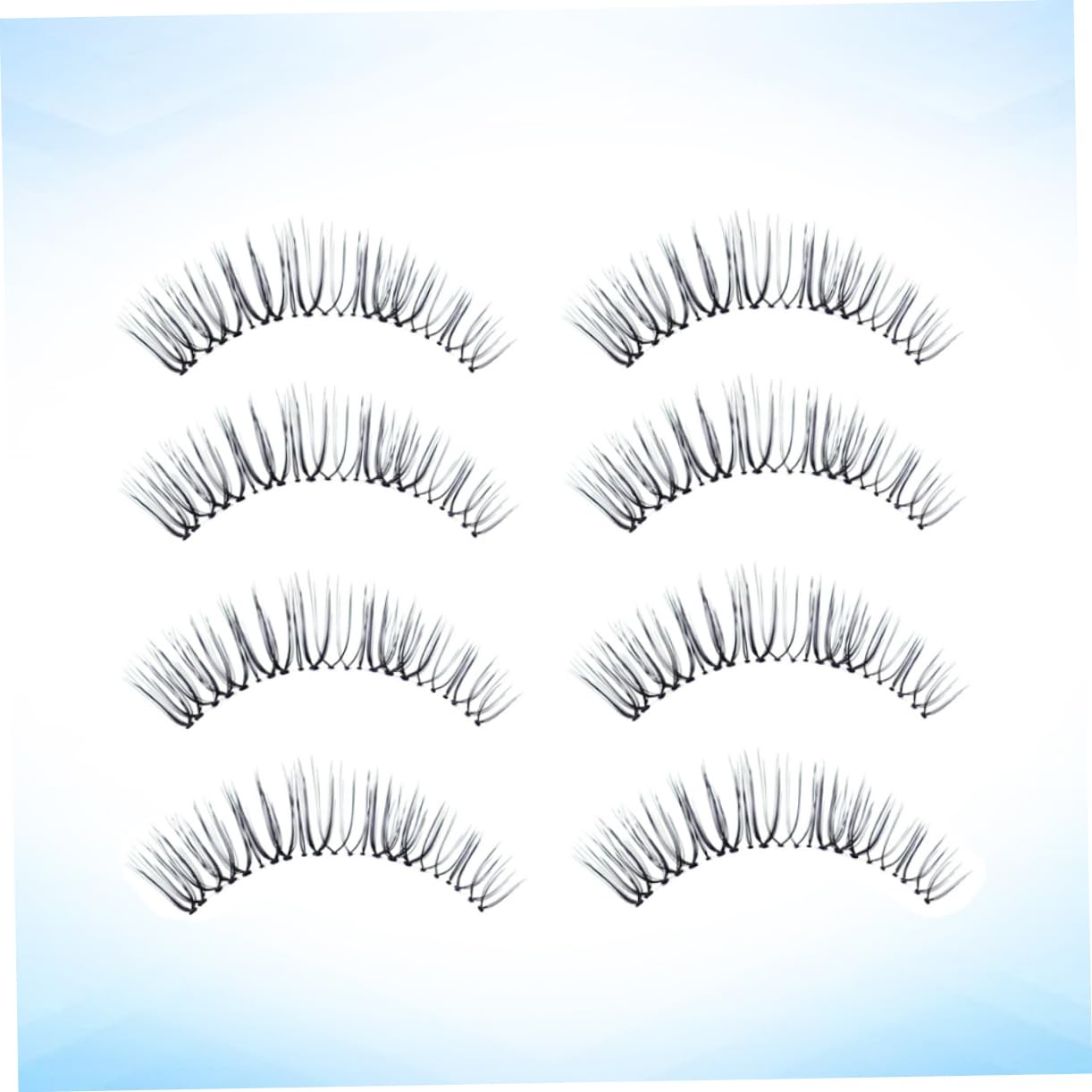 12paia Ciglia Finte Naturali Fibra Per Donna Ciglia Fatte Mano Per Eventi Sfilate e Uso Quotidiano Look Realistico e Comfortevole