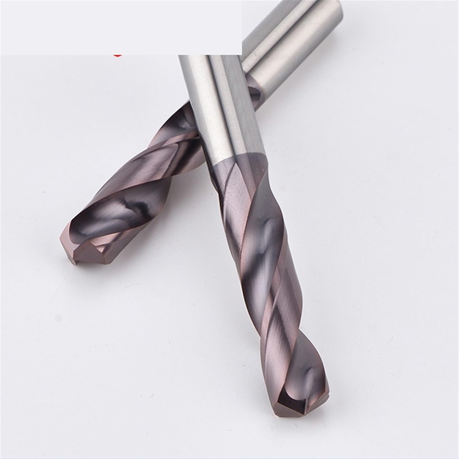 3Pcs 2mm-9mmx80mm HRC65 Solid Carbide Drill Bits Set, Spiral Flute Twist Drill Bit for Hard Alloy Stainless Tools(3.7mm 3pc)