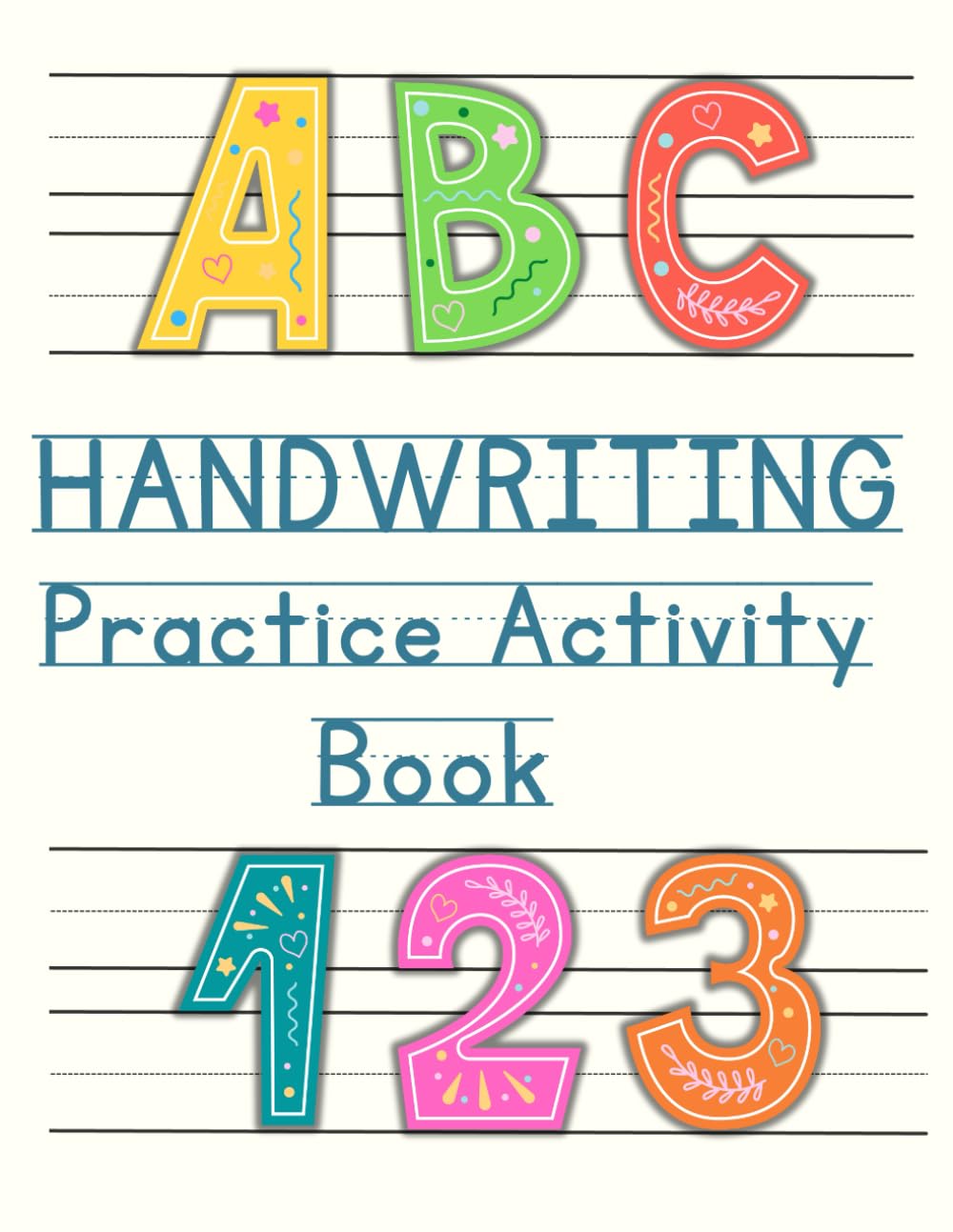 Handwriting Practice Activity Book For Autistic Kids: pencil control practice workbook for kids 3 to 7