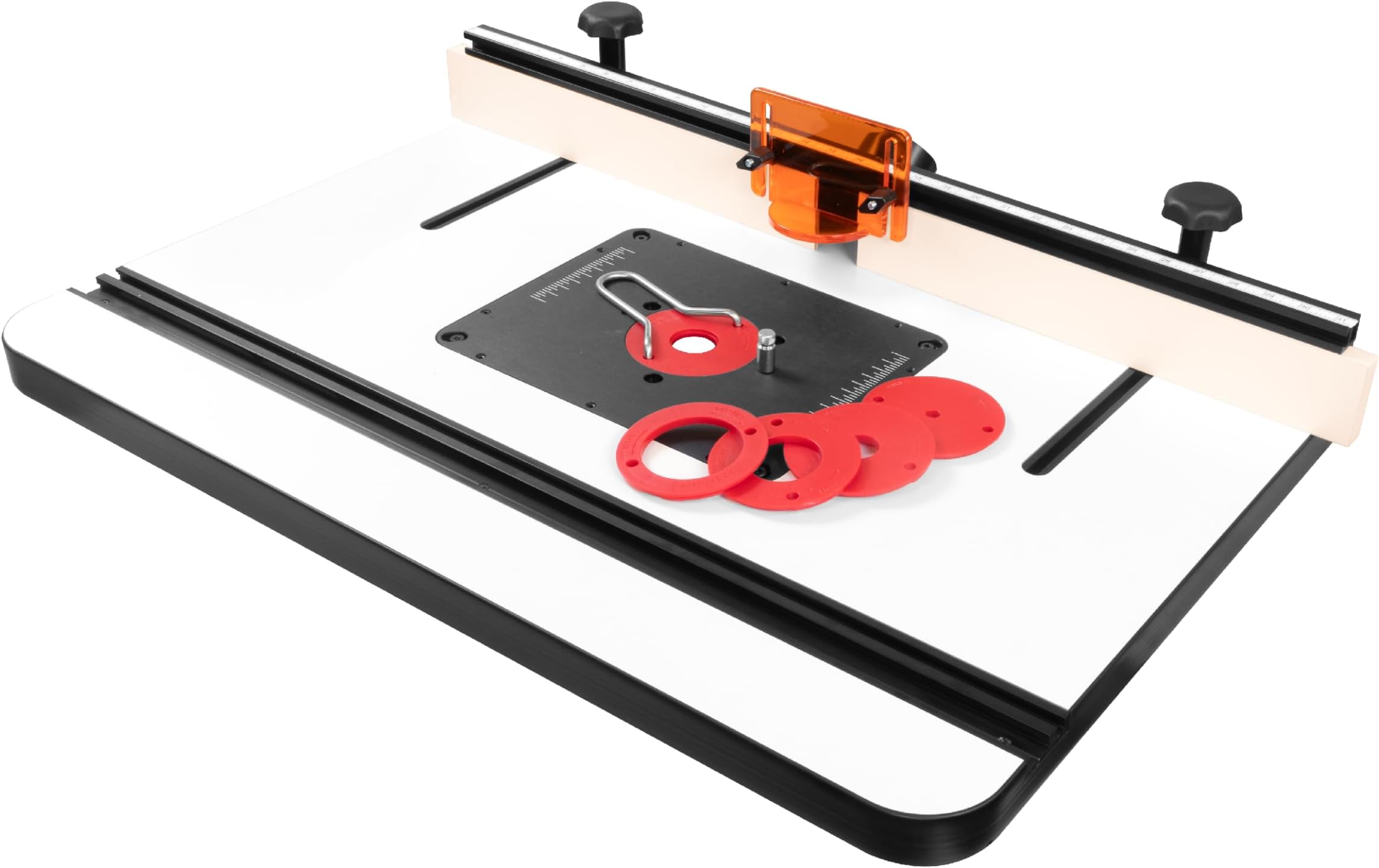 Premium 13/8 inch Thick Router Table with Deluxe Fence Package with