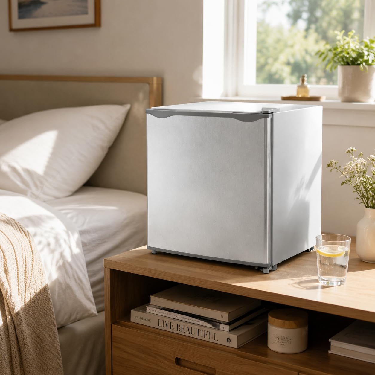 1.1 Cu.Ft Mini Freezer, Compact Upright Freezer