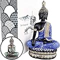 25DOL Buddha Statues for Home. 13" Buddha Statue (The Moment of Enlightenment). Collectibles and Figurines, Meditation Decor, Spiritual Living Room Decor, Yoga Zen Decor, Hindu and East Asian Décor
