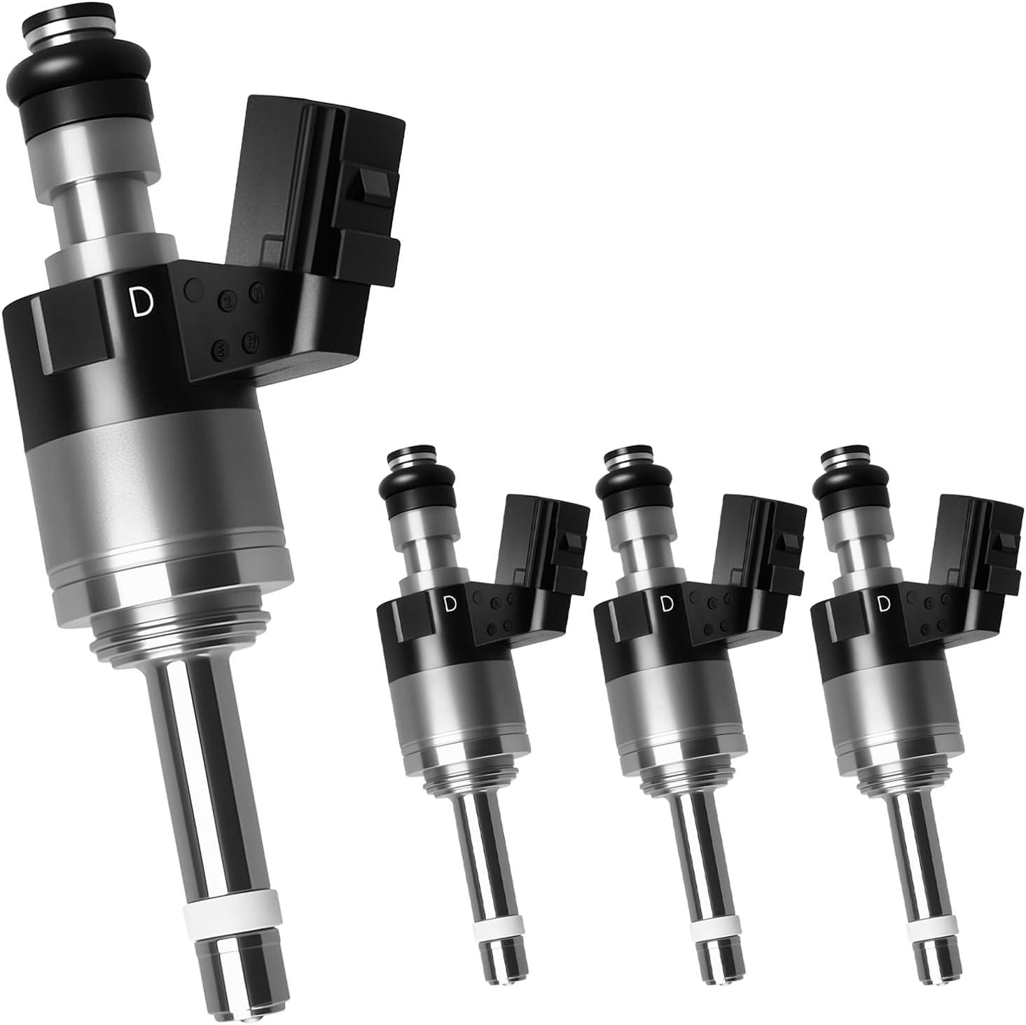 Set of 4 Upgraded Fuel Injectors Fit for Honda: Accord 2018-2021, CR-V 2017-2021, Civic Si 2017-2020, L4 1.5L Trubo, OEM # 160105PA305, 061605PA305, 1601059B315