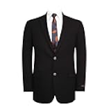 Men’s Classic fit Blazer Stretch Sport Coat 2 Button Suit Jacket for Business,Regular and Big & Tall