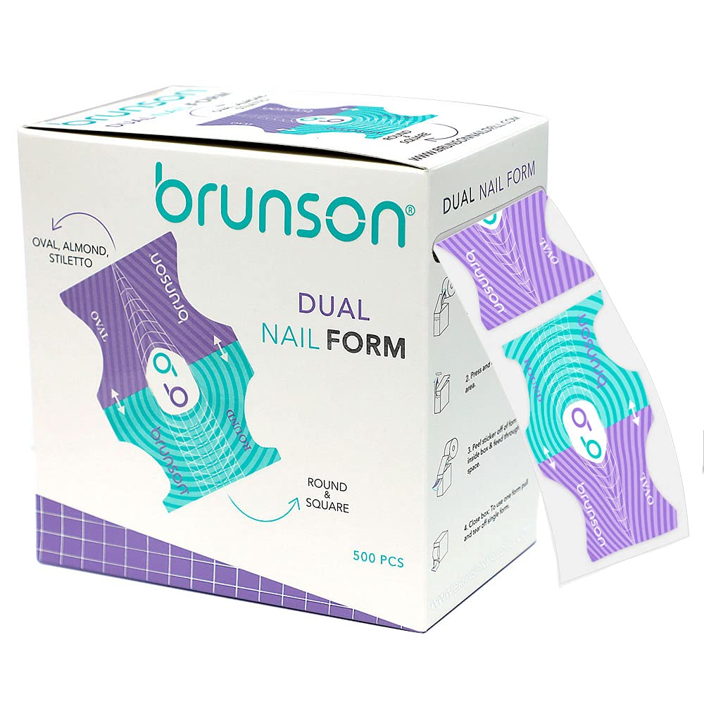 Nail Forms 500Pcs Nails Poly Gel Extension Sticker Nail Extention Tips Form Guide Sticker Acrylic UV Gel Nail Self-adhesive Builder Forms Nail Paper Forms French DIY For Manicure Extension Tool