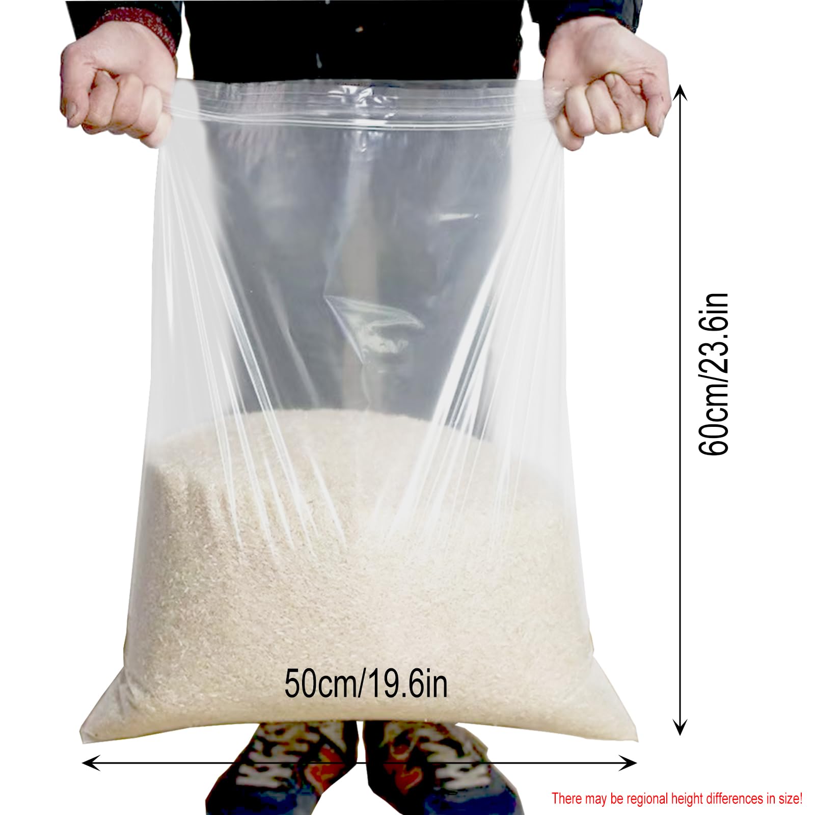 GESDYO 20PCS Large Travel Clothes Clear Seal Bags Waterproof Luggage Organiser Resealable Travel Storage Bags Apply to Quilts - Image 2