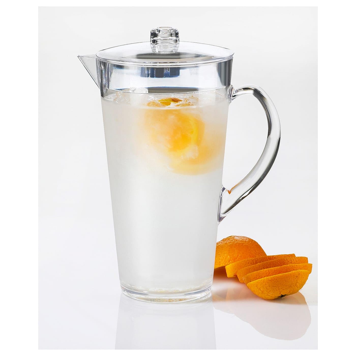 Cal-Mil 682 Pitcher with Ice or Infusion Chamber, Polycarbonate, 9