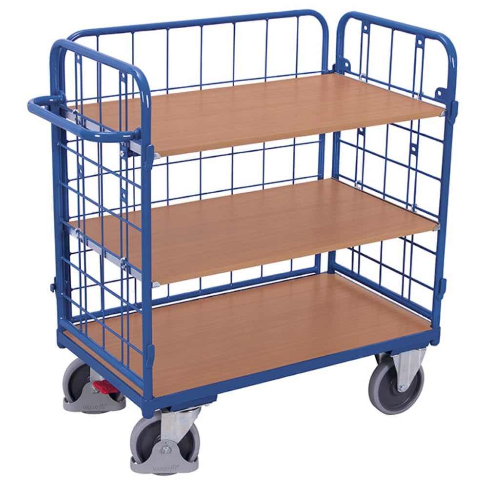 Carrello Da Officina Con 1 Superficie Di Carico, Porta A 2 Battenti E Parete Divisoria 271536 Carrello Da Officina Con 1 Superficie Di Carico, Porta A 2 Battenti E Parete Divisoria 271536