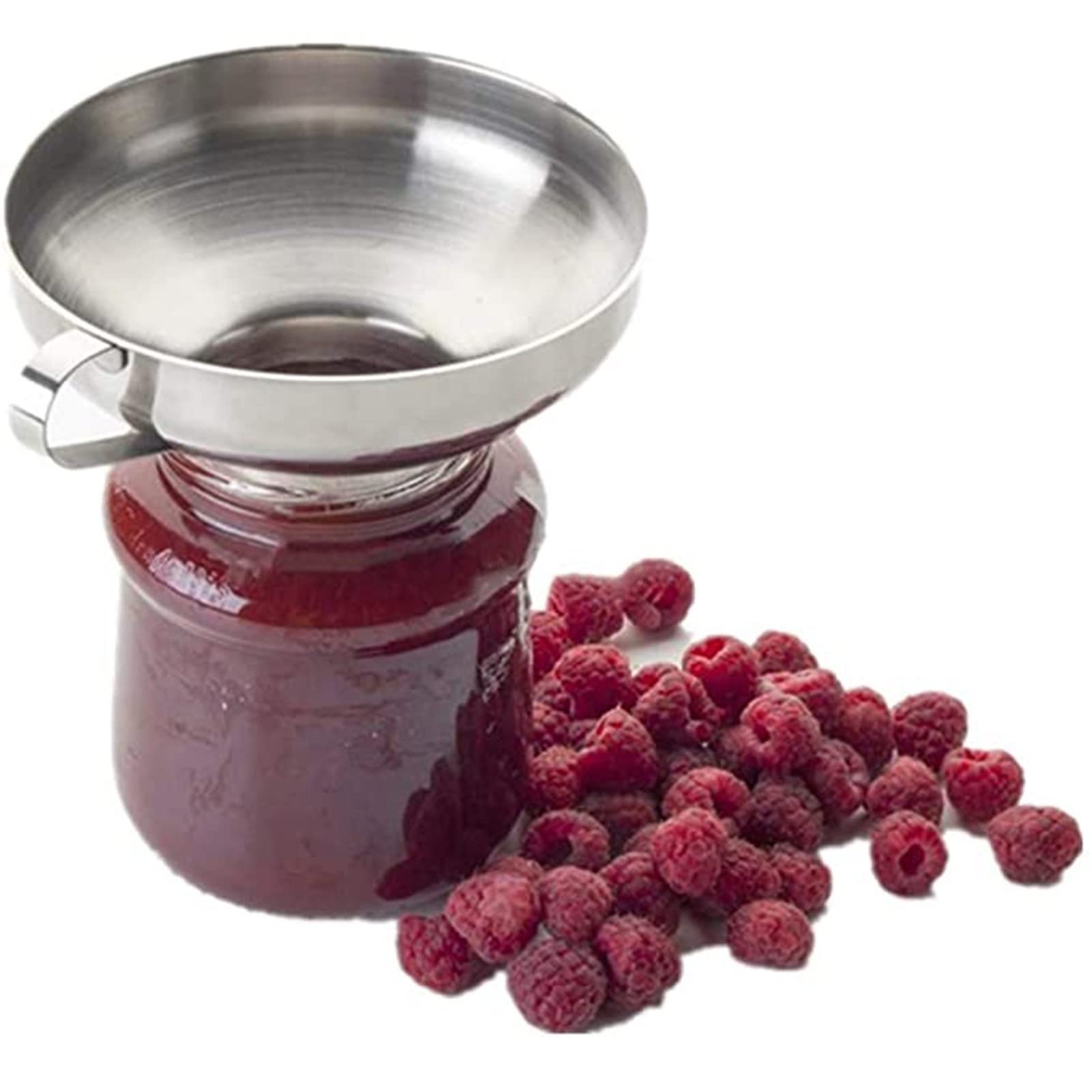 Trichter, Edelstahl-Kegeltrichter mit Filter, 100 Maschensieb, Zoll, for Eingießen von Öl, Wein, Flüssigkeit, Trichter for Küche und Zuhause
