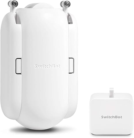 Amazon Co Jp Switchbot スイッチボット カーテン スマートホーム アレクサ Google Home Ifttt イフト Siriに対応 ワンタッチで自動開閉 めざましカーテン 工事不要 ソーラーパネルで充電 ボット スイッチ ボタンに適用 指ロボット スマートホーム ワイヤレス