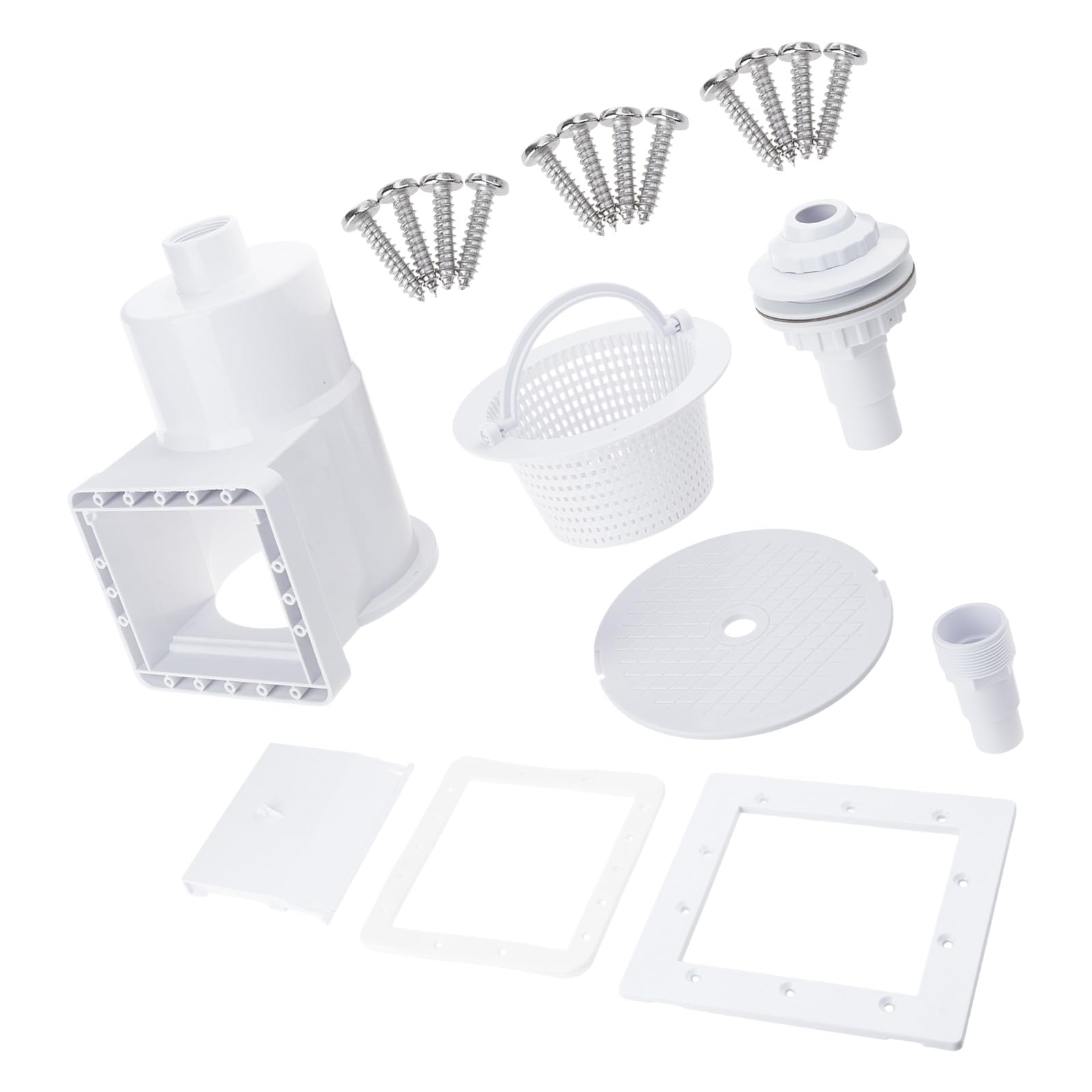 Set per la pulizia della piscina, design leggero, con accessori per la rimozione rapida dei detriti, schiumarola con piscina di casa per una manutenzione leggera e efficiente delle piscine e