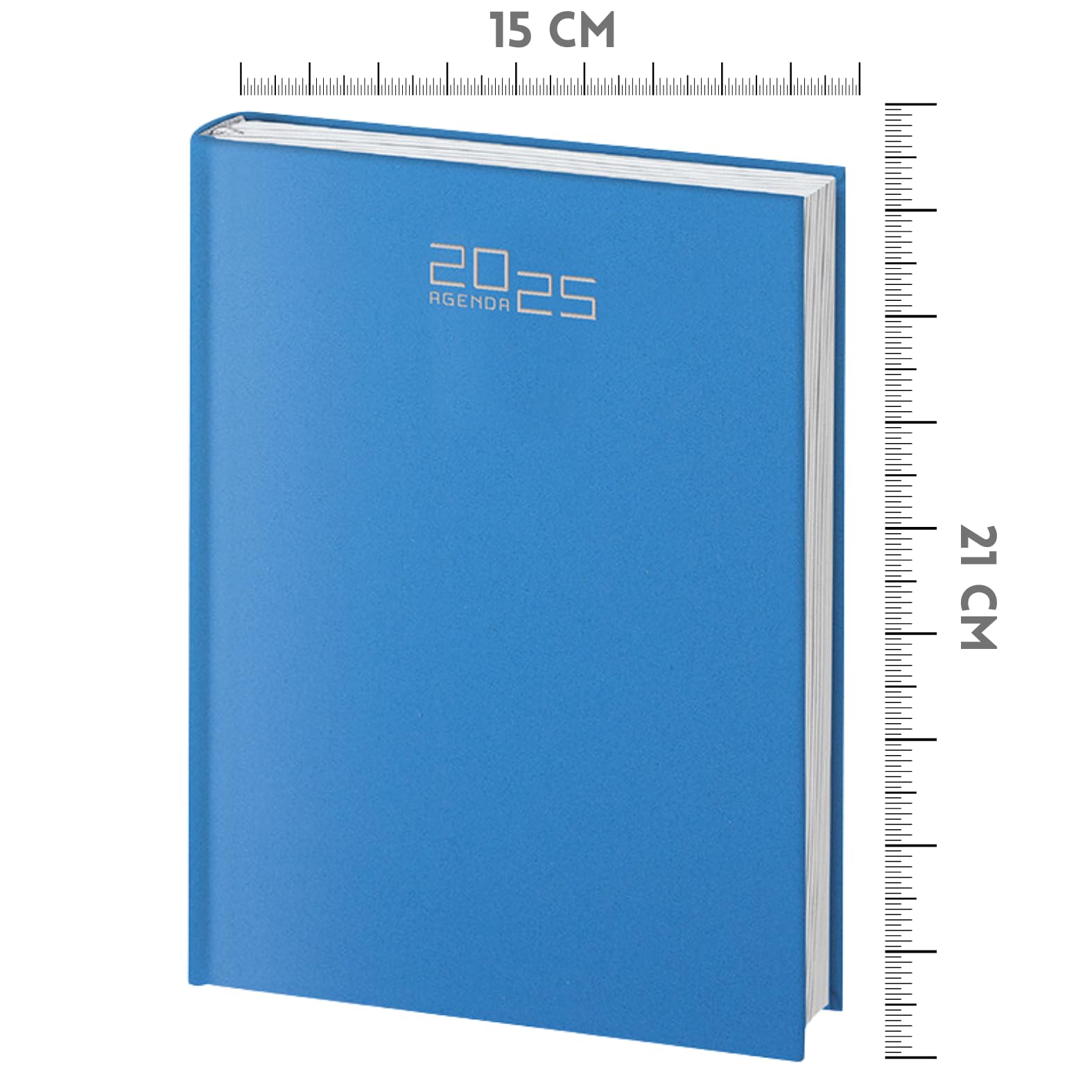 Agenda 2025 Giornaliera 21x15 C, Planner Per Lavoro E Vita Quotidiana - Foto 3