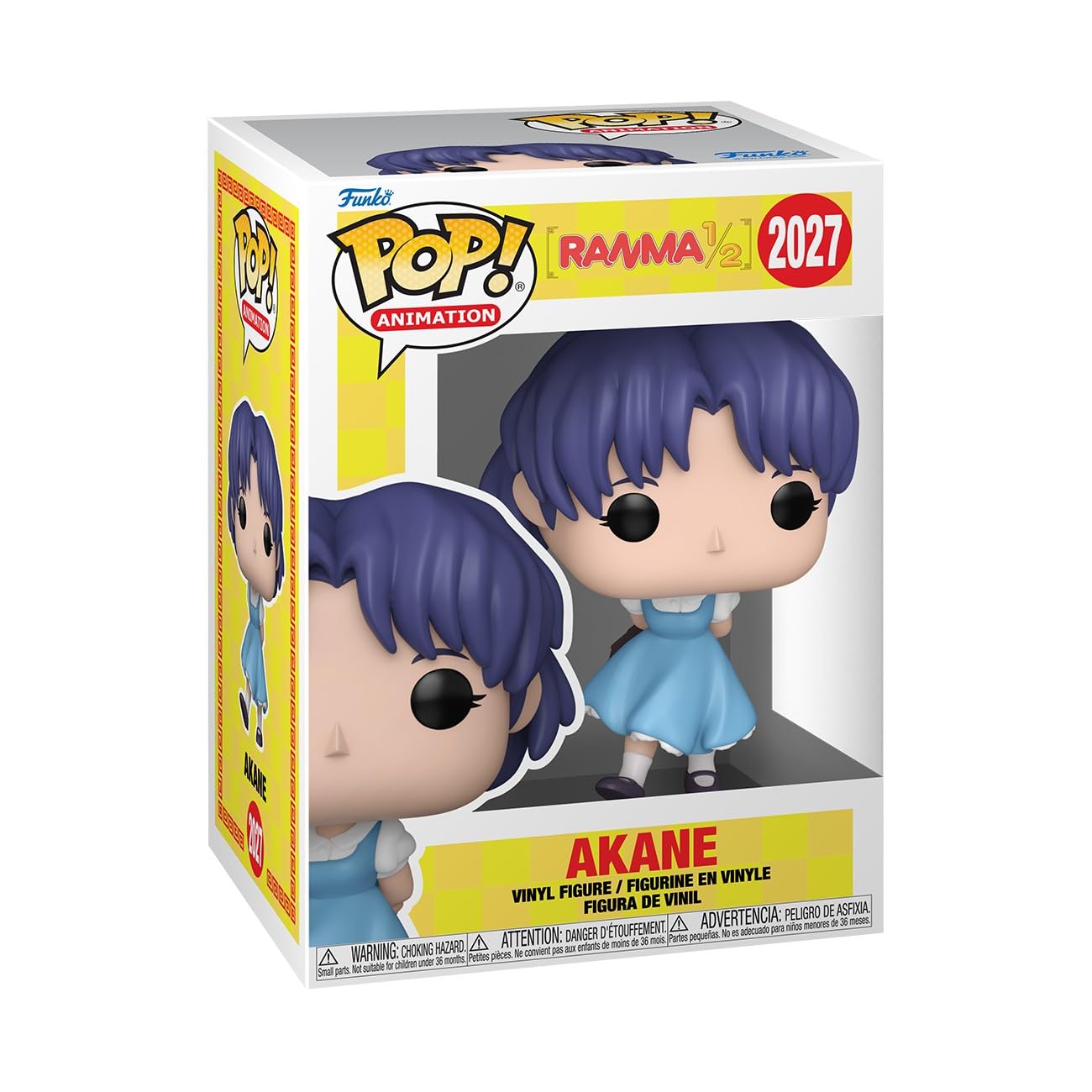 Funko Pop! Animation: R1/2- Akane - Ranma 1/2 - Collectable Vinyl Figure - Gift Idea - Official Merchandise - Toys for Kids & Adults - Anime Fans - Model Figure for Collectors and Display