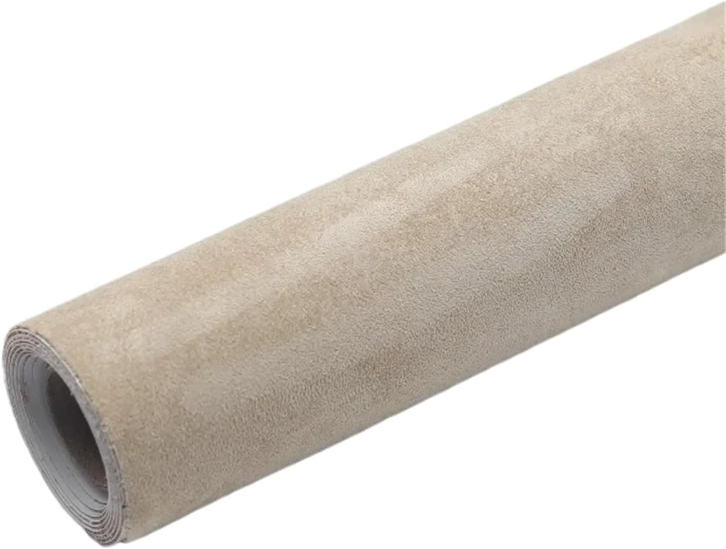 Car Headliner Fabric DIY Multiple Suede Self Adhesive Leather Repairs for Interior Velvet DIY Sticker Leathercraft Repair Sofa Renovation(Beige,20x150cm)