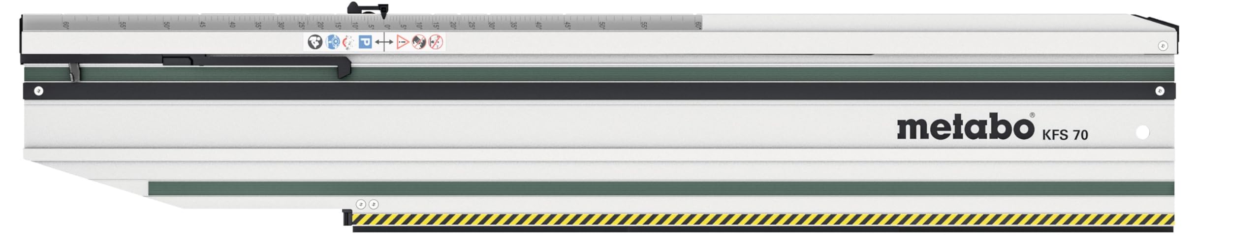 Carril guía de corte transversal KFS 70