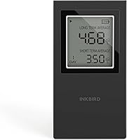 Vista 1 de INKBIRD Medidor de radón portátil, detector de radón doméstico, funciona con pilas, versión estadounidense-Pci/L Black