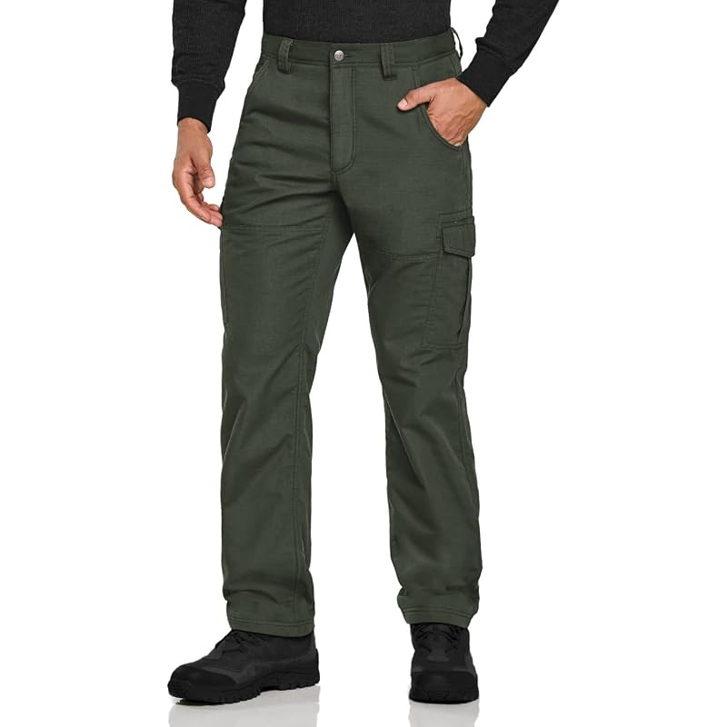 CQR Men's Winter Tactical Pants, Water 