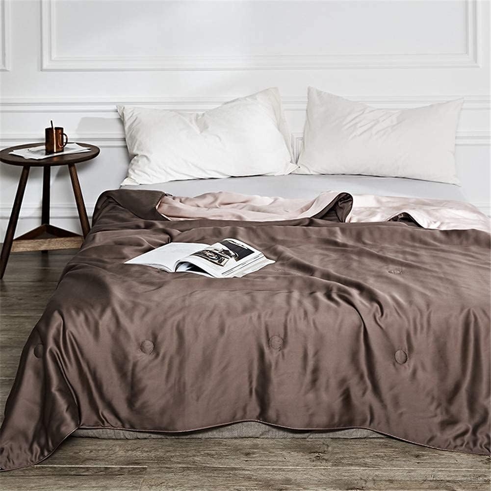 Silky Soft Comfortable Quilt Air Conditioning Duvet Blanket Bedspread Adults Bedding 200230CM Pre-Washed for Extra Comfort King Gray