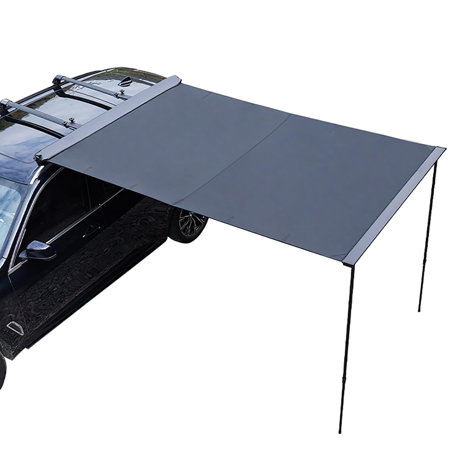 Tendalino Auto, Tendalino Camper con Protezione UV50+, Laterale Tenda Auto per 4x4 e Campeggio con Accessori Regolabili, Montaggio Rapido(200x250cm/6.6x8.2ft)