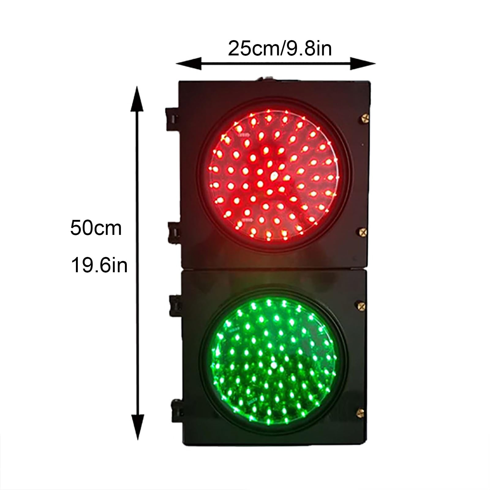 WXXSHGDW 100mm LED Rood/Groen Verkeerslicht, Stop and Go