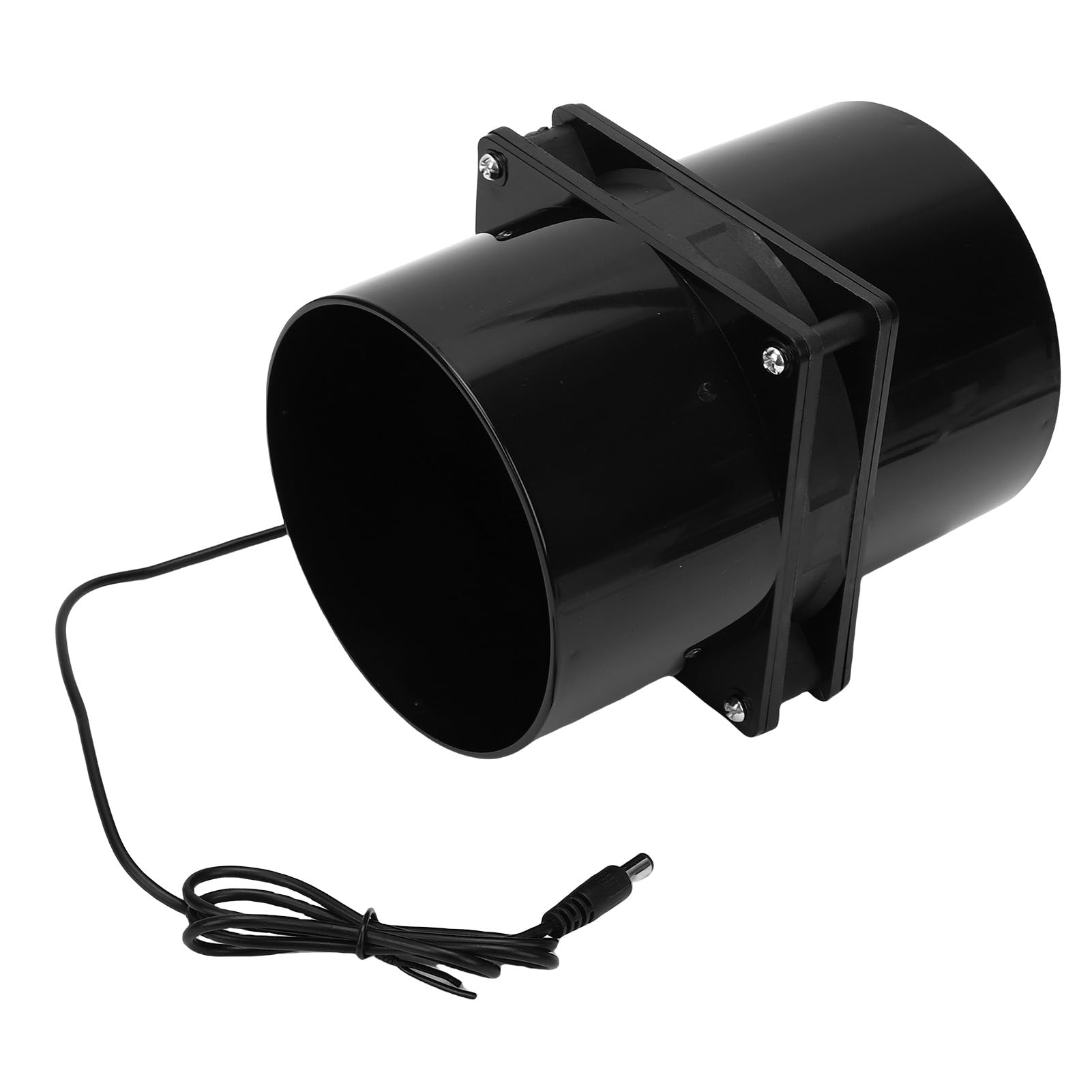 Ventilatore di scarico flangiato ad energia solare Ventilatore di ventilazione solare Flusso d'aria ad alta efficienza Funzionamento silenzioso per capannone per polli in serra