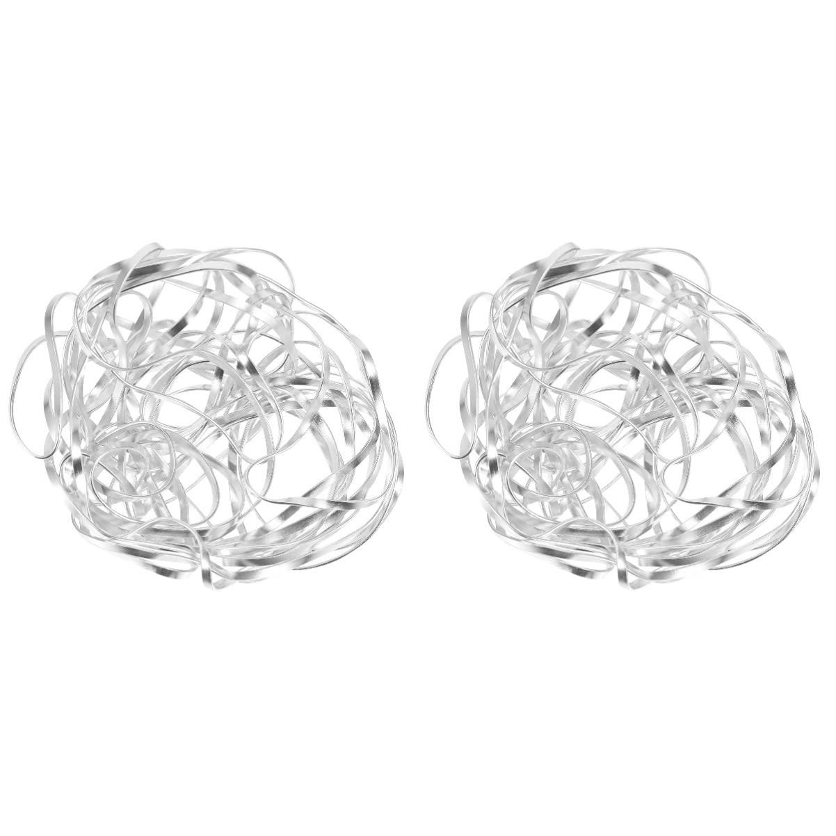 EXCEART 2pcs Fixor Stem Fixation Fixer Sliver Holder Wire Cm Arrangements Arrangement Supplies Flower Vase Table Plant Stub Flexible Decor Tool Arranging Diy for Fixing Crafting Floral