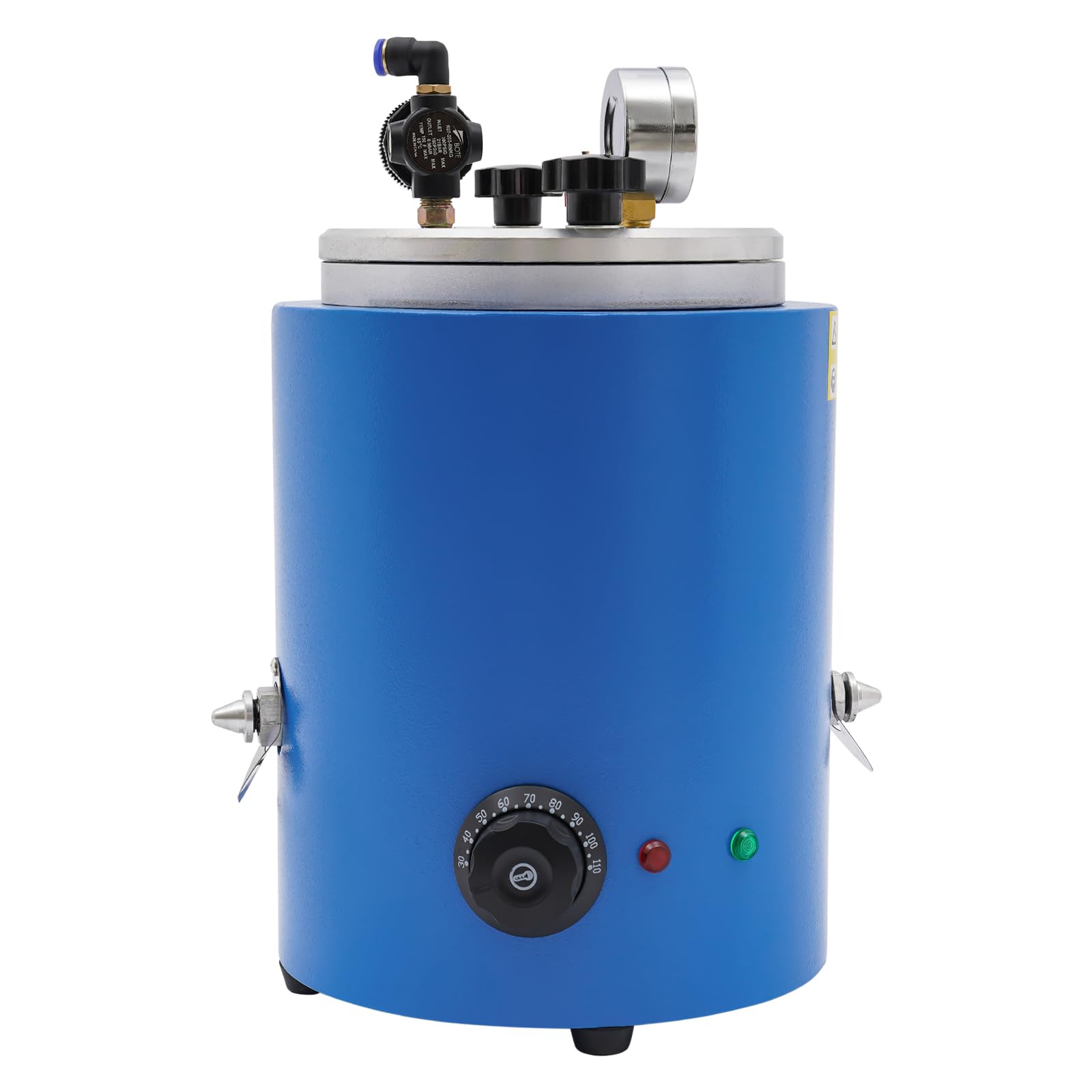 XUANIIIL Round Wax Injector, 110V 500W Casting Machine, Adjustable Injection Vacuum for Rings Necklaces Bracelets Dental Models Denture Wax-Ups