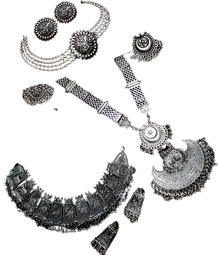 AKIA FASHION 3 COMBO SET Oxidised Silver Jewelry Set LOVED ONES (B0DDHN4BYJ) Amazon Price History, Amazon Price Tracker