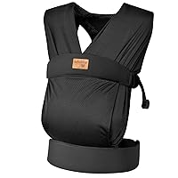 Vista 12 de Fulares portabebés para recién nacidos a niños pequeños, canguro portabebés fácil de usar, portabebés ajustables y suaves con portabebés frontal