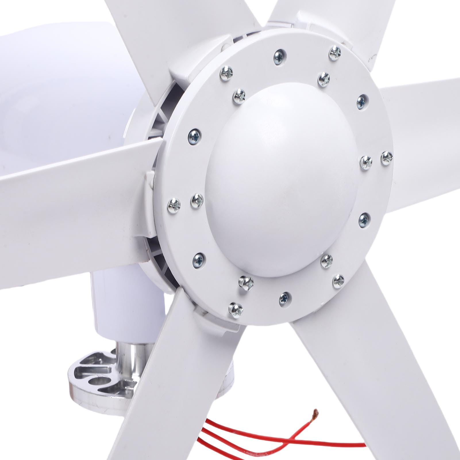 Generatore Eolico da 300 W Soluzione di Alimentazione Domestica Silenziosa con Design per Esigenze Energetiche Esterne Kit Mulino a a Basso Rumore per Cabine Agricole Barche